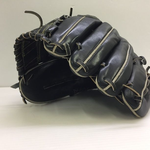 中古品 ミズノ MIZUNO ミズノプロ オーダー 軟式 投手用グローブ 刺繍
