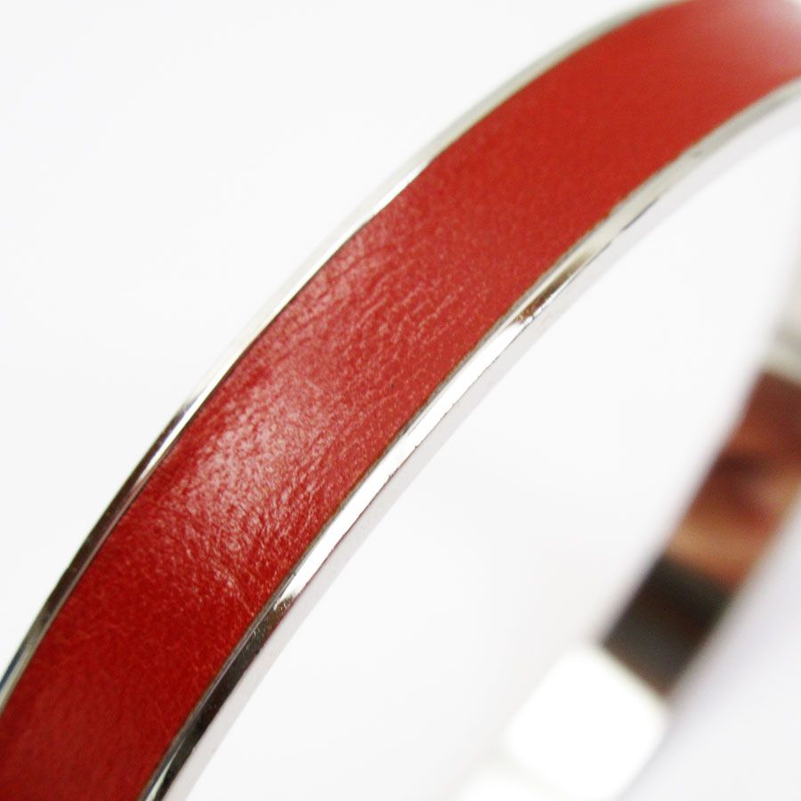 エルメス HERMES ブレスレット バングル Hロゴ カデナ チャーム