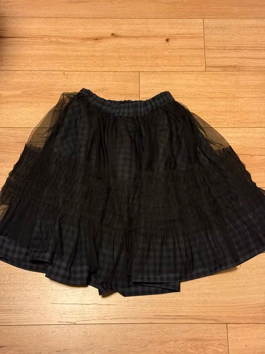 おへしお シアー フリル スカート カーキチェック WWW_NOITHATQUANGTHANH_NET