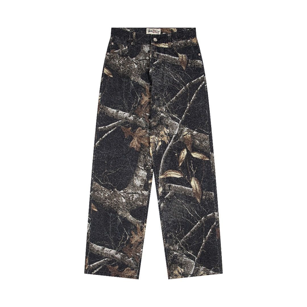 STUSSY リアルツリーデニム workgear qualitiy XL stussy リアルツリーデニムパンツ
