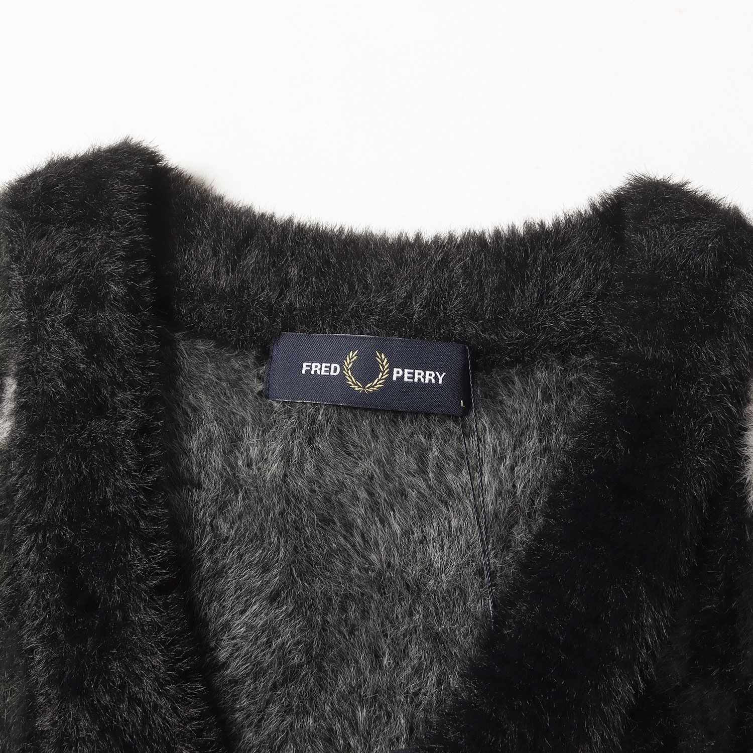 新品】FRED PERRY フレッドペリー ベスト マルチカラー サイズ:L 