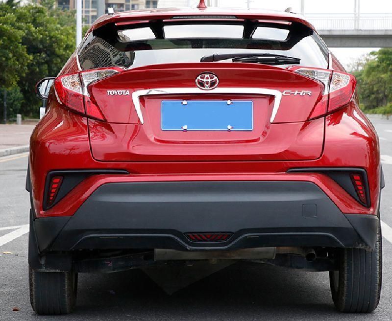 SUV C-HR ZYX10 NGX50 対応 リア ナンバープレート ガーニッシュ 外装 ドレスアップ カスタム パーツ アクセサリー c-hr  chr - メルカリ