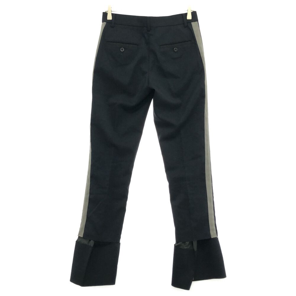 sacai 20ss スーツ地　スラックス Sacai (サカイ) 20SS デコンストラクテッド サイドライン