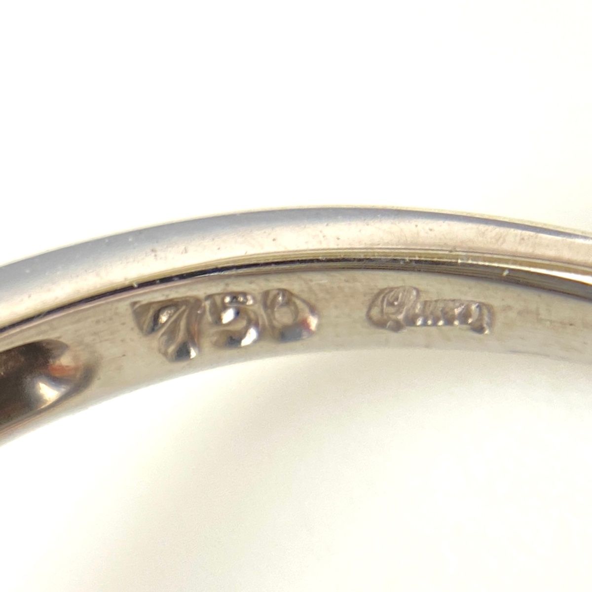 クイーン Queen オニキス デザインリング 指輪 メレダイヤ リング 15.5  