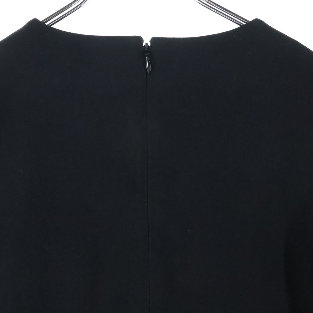 NO BRAND ノーブランド ケープ ブラウス レディース ブラック STK01-01 NICORILABO_COM