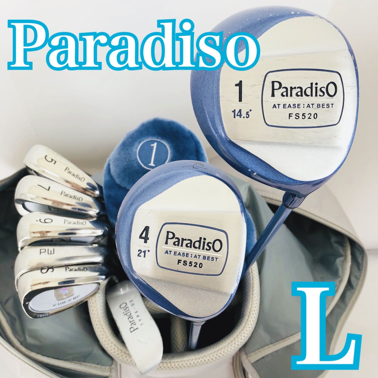 ブリヂストン/PARADISO 初心者 レディース ゴルフ クラブセット レディース BRIDGESTONE ブリヂストン Paradiso パラディーゾ