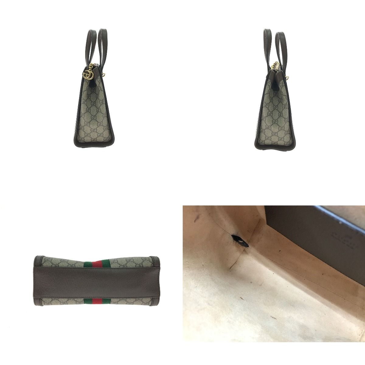 ▽▽GUCCI グッチ 2WAYバッグ GG オフィディア 547551 ブラウン - メルカリ 