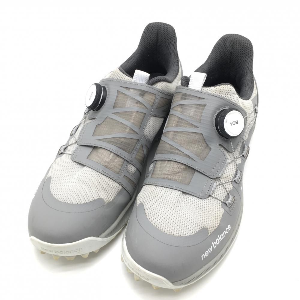 ニューバランス ゴルフシューズ グレー UGS1001G BOA メンズ 25.5 ゴルフウェア New Balance