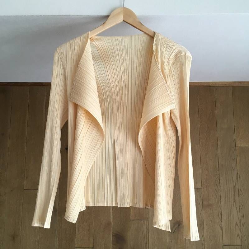美品PLEATS PLEASE プリーツプリーズカーディガンジャケット