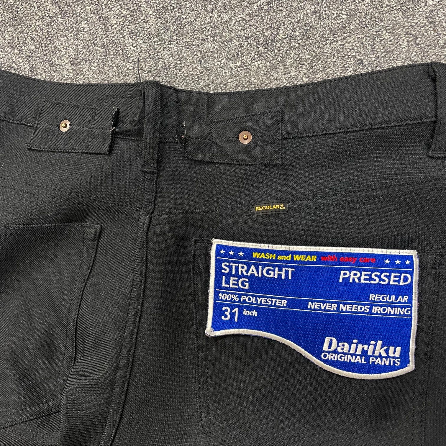 定価31900円 DAIRIKU 21SS “Straight“ Pressed Pants ストレート