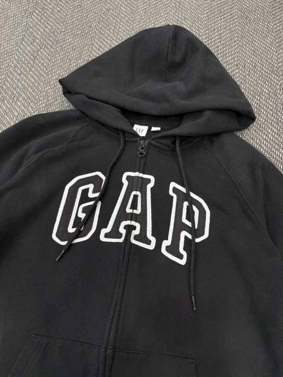 GAP ブラック フード付きパーカー M Gap公式オンラインストア | GAP