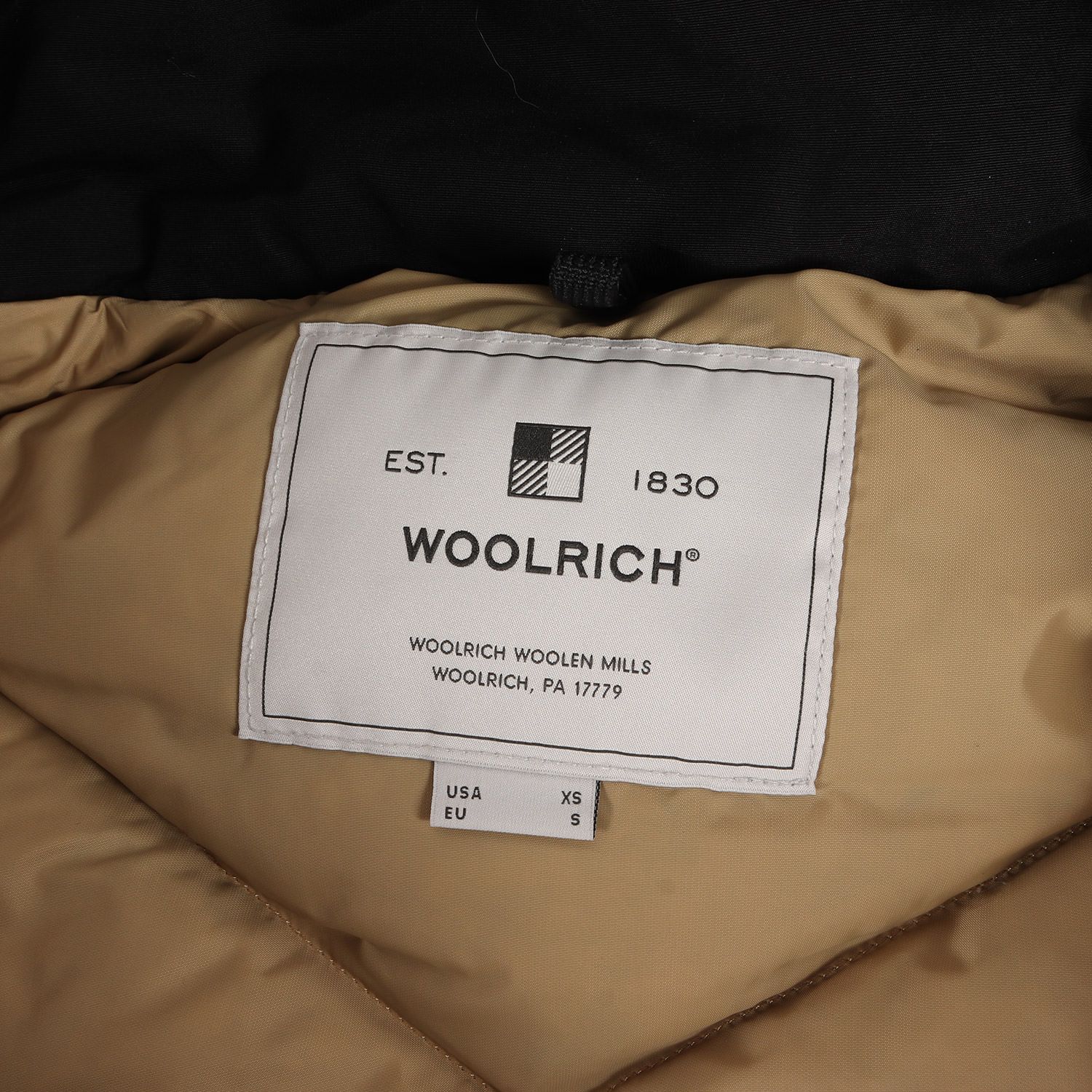 美品 WOOLRICH ウールリッチ ダウン ジャケット サイズ:XS コヨーテ ...