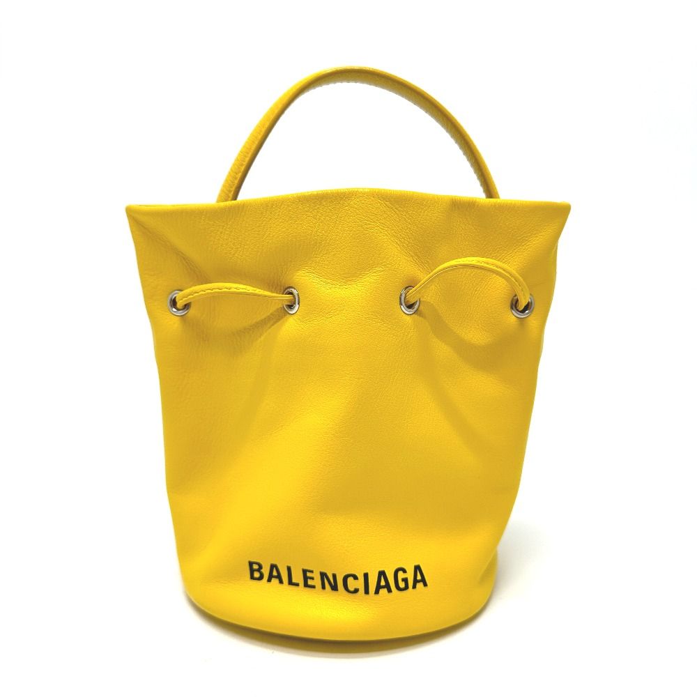 BALENCIAGA バレンシアガ ショルダーバッグ EVERYDAY ドローストリング 638342 レザー - メルカリ