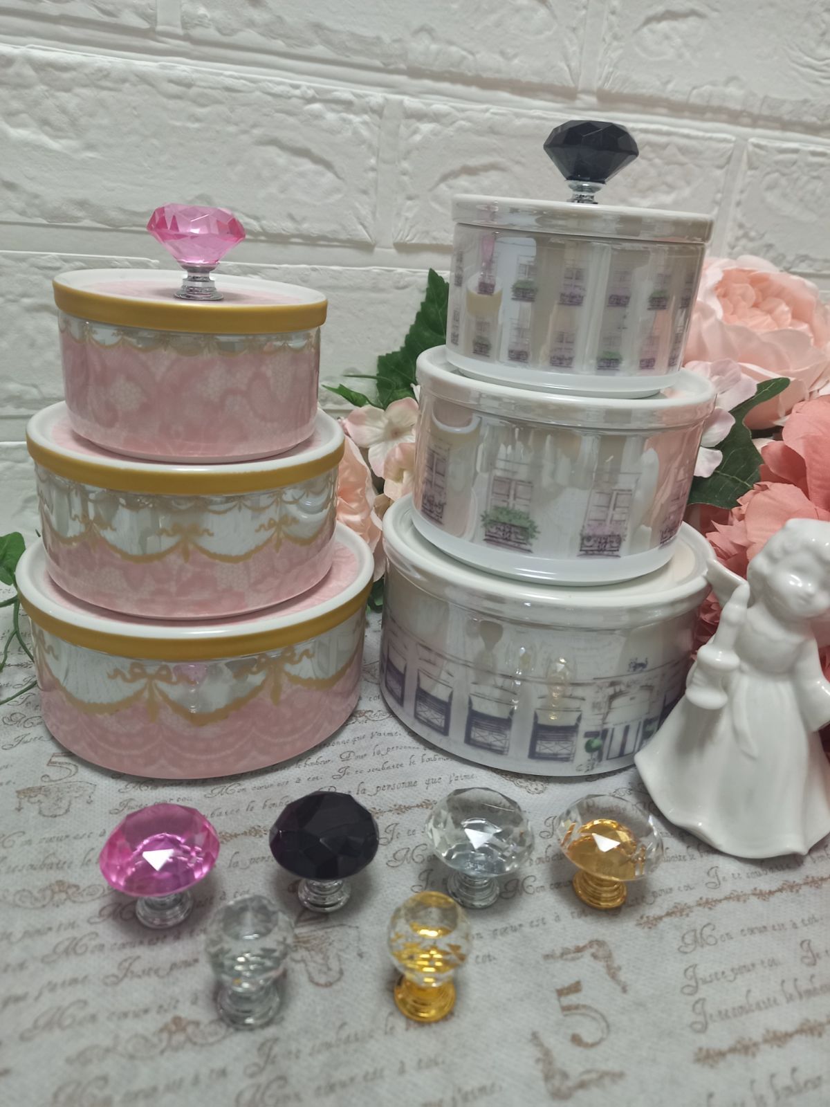 ドーム クリスタル グラス 6客セット 箱付き ドーム ナンシー