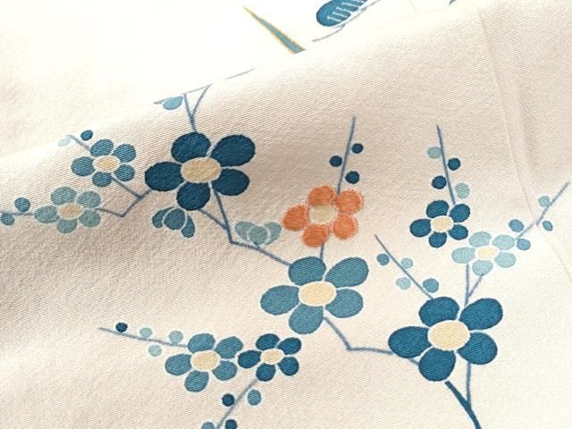 平和屋着物○人間国宝 五代 田畑喜八 訪問着 駒刺繍 枝花文 金彩