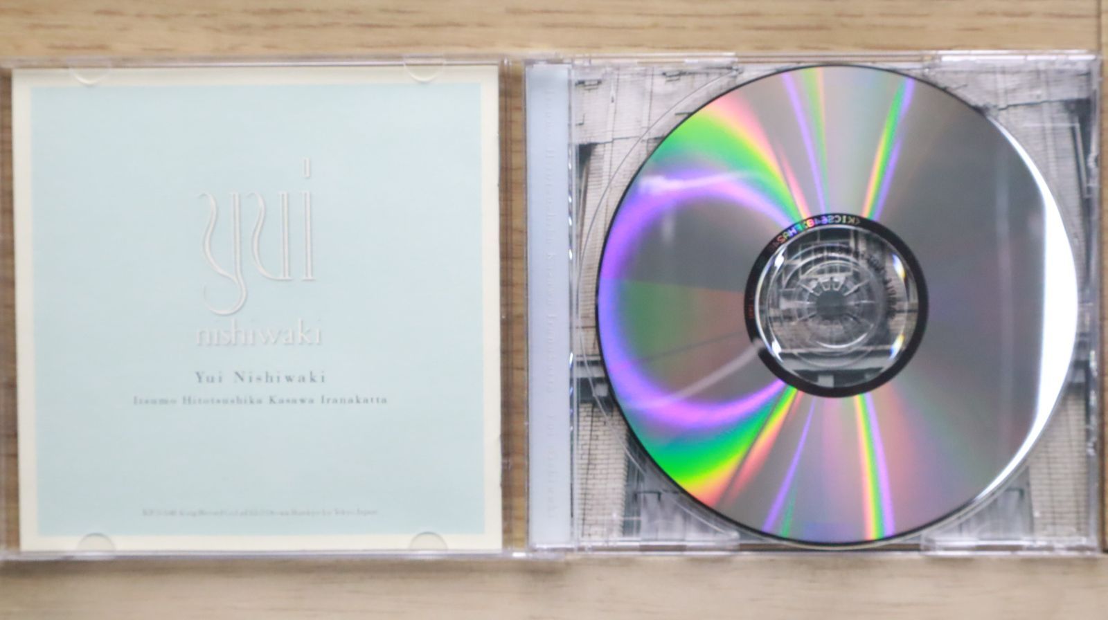 国内盤CD☆西脇唯/Yui Nishiwaki□ いつもひとつしか傘はいらなかった