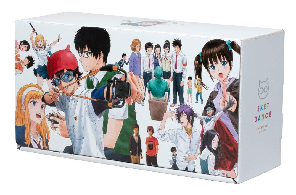 SKET DANCE 文庫版 全16巻完結セット 化粧ケース入り 集英社文庫 版 篠原 健太