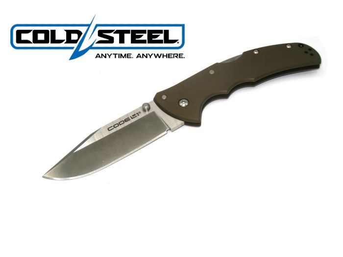 コールドスチール 58PC CODE4 コード4 S35VN鋼/6061アルミニウム スピアポイント ナイフ COLD STEEL (サバゲー)