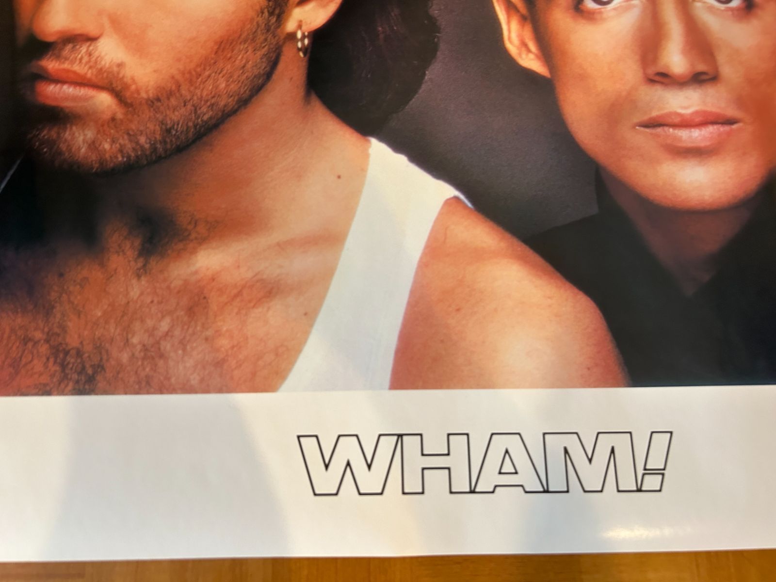 WHAM！／エッジ・オヴ・ヘヴン／ザ・ファイナル 新品 店頭告知ポスター 当時物 WHAM！／エッジ・オヴ・ヘヴン／ザ・ファイナル 新品 店頭告知