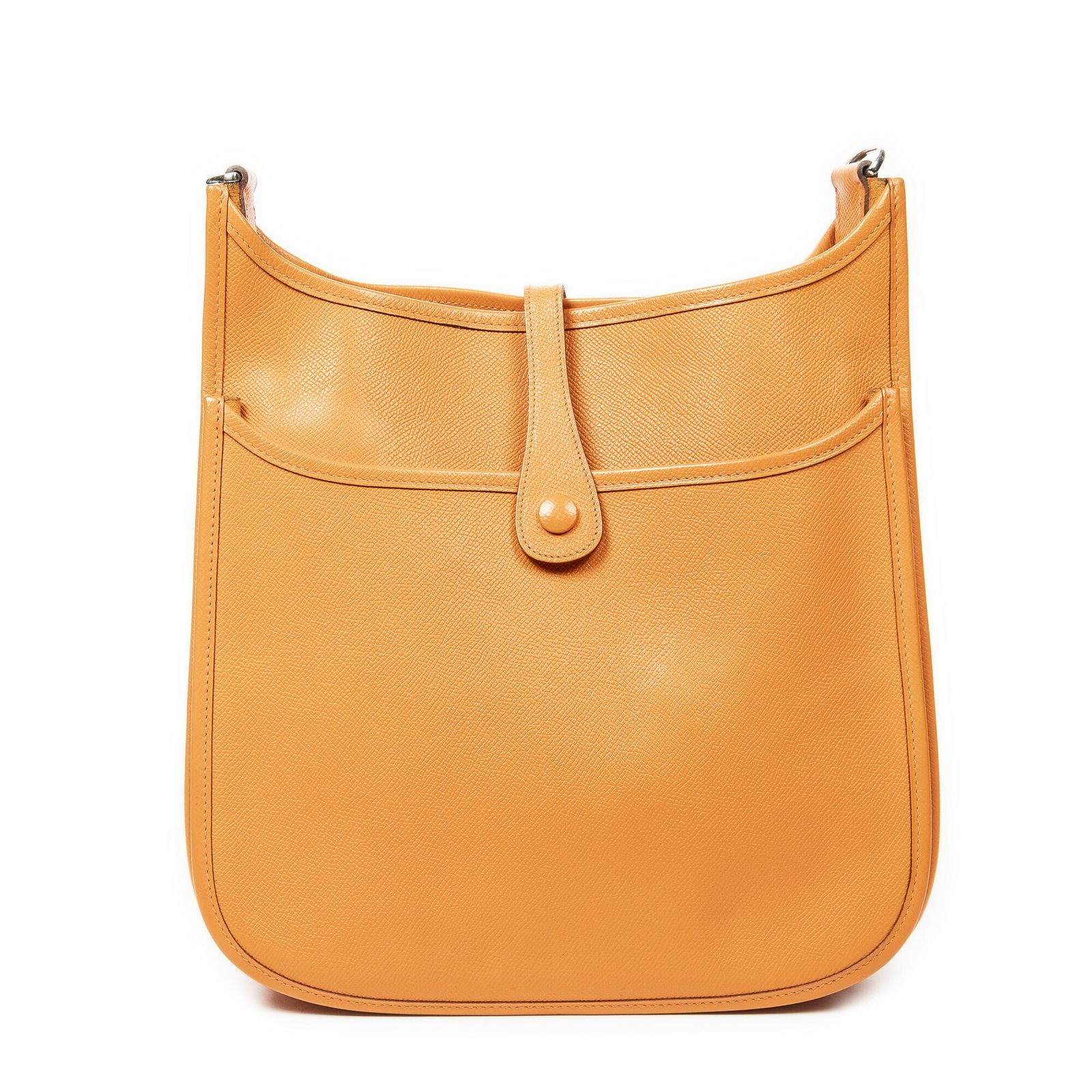HERMES エルメスエヴリンIIIオレンジエプソムレザーA