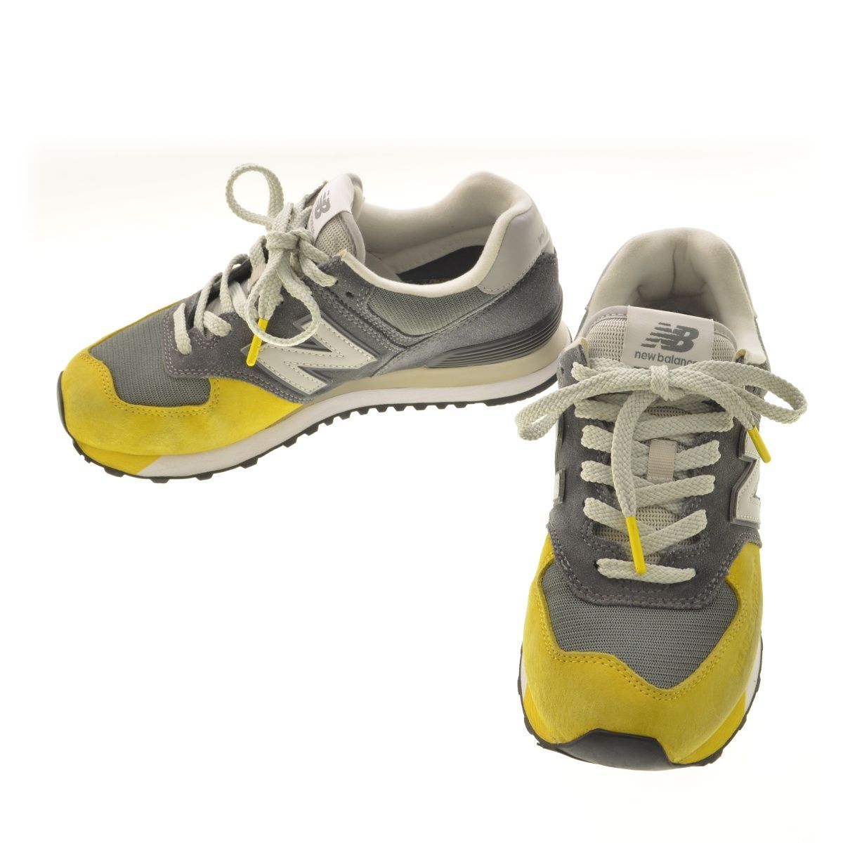 NEWBALANCE×theApartment】ML574AP2 MUSTARD DIPスニーカー - メルカリ