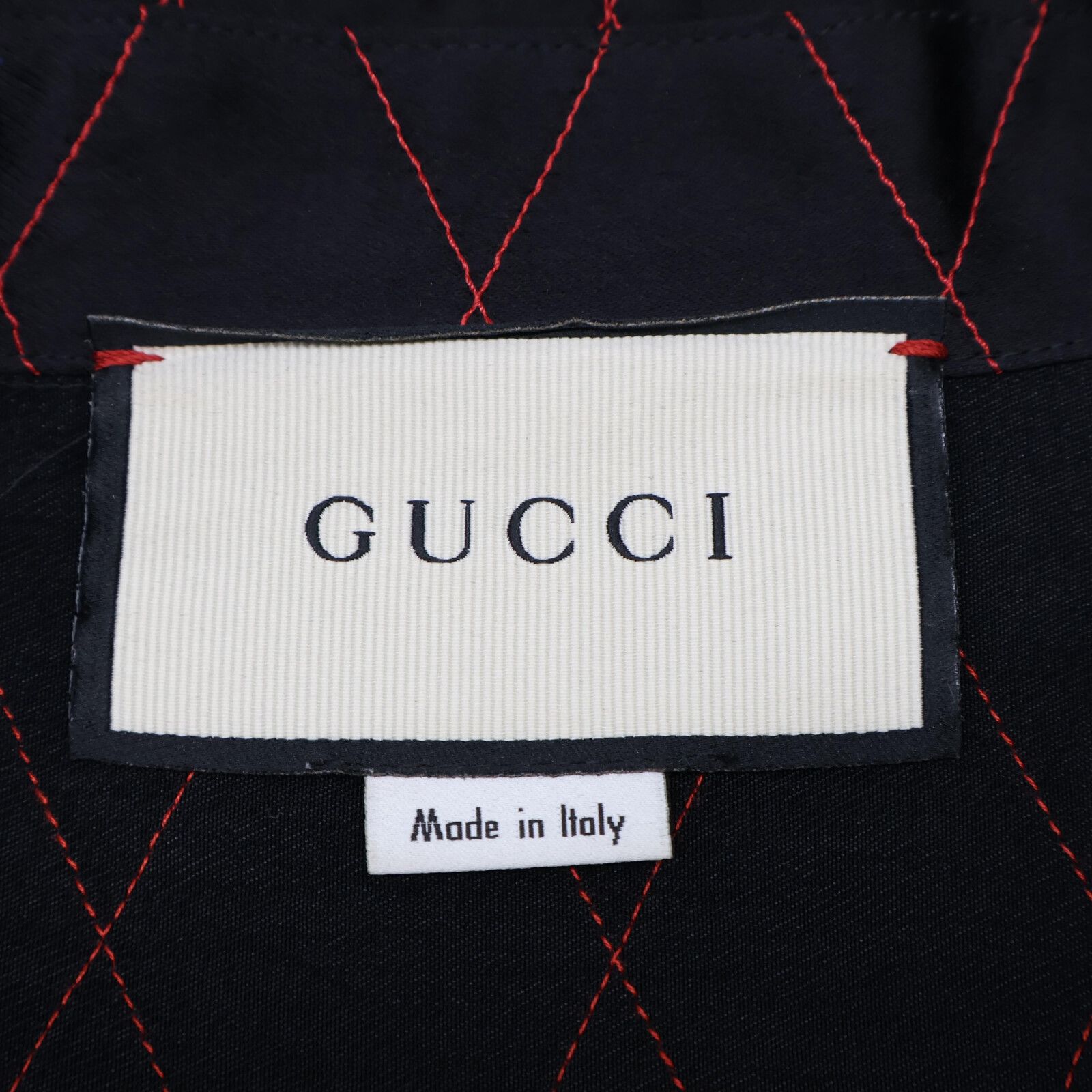 GUCCI グッチ 【美品/国内正規】538965 パンサー刺繍 袖ロゴ