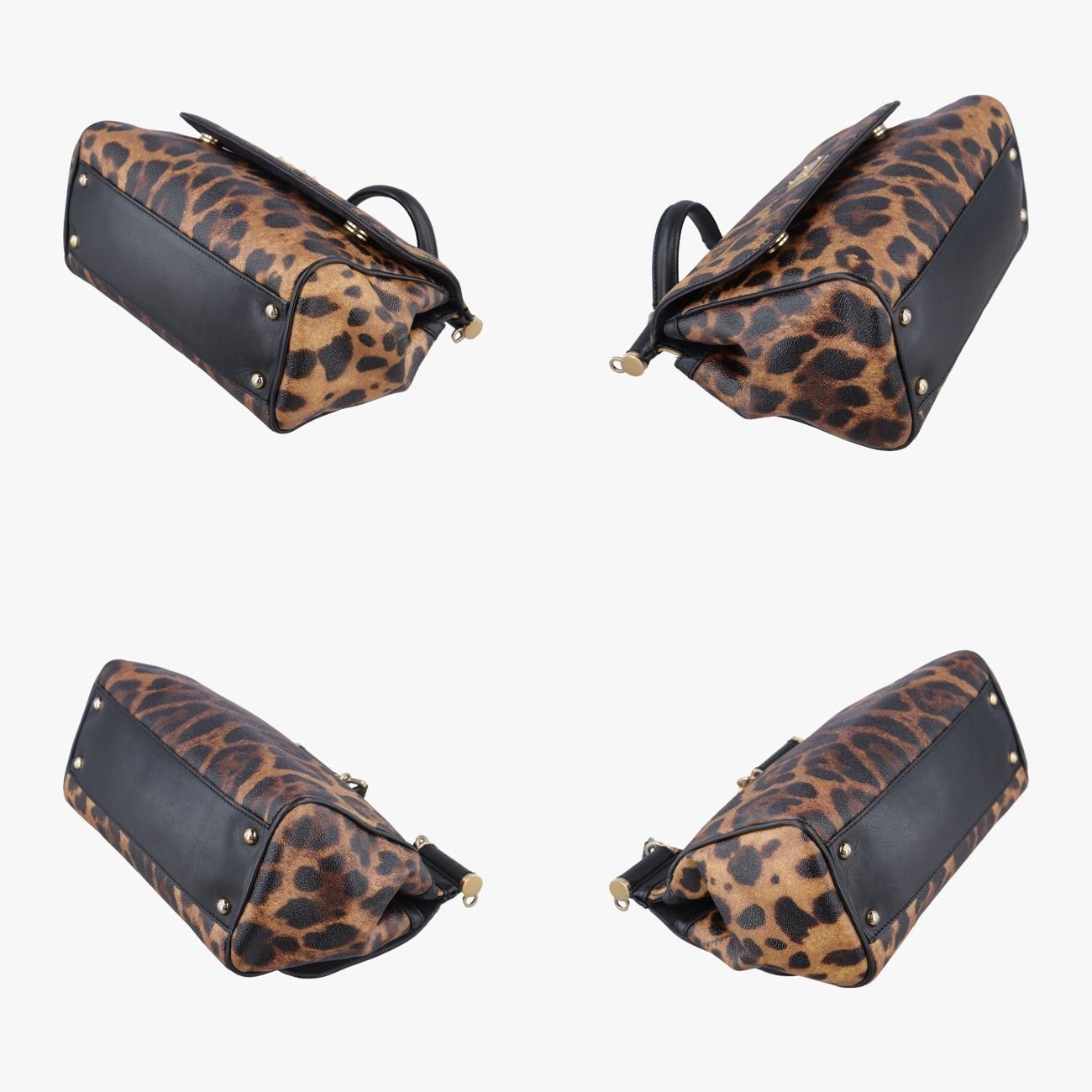 サイズも豊富。 ドルチェ＆ガッバーナDolce - Gabbanaシシリー レオパードマルチ PVCコーティングキャンバス