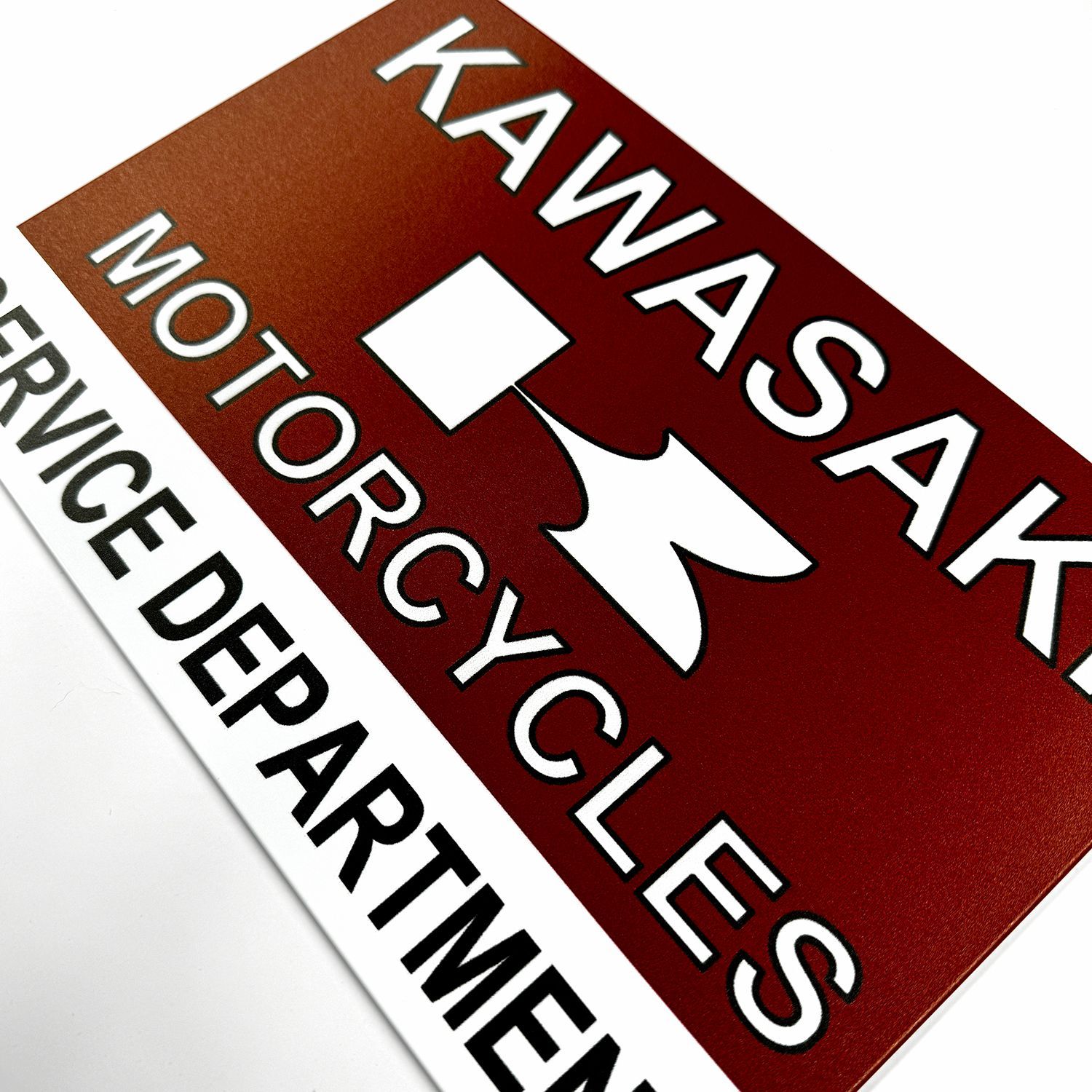 バイク オートバイ カワサキ KAWASAKI アメリカン雑貨 ブリキ看板