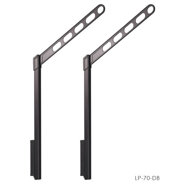 ホスクリーン 川口技研 物干し金物シリーズ LP型 LP-70 2本入り 設置1セット