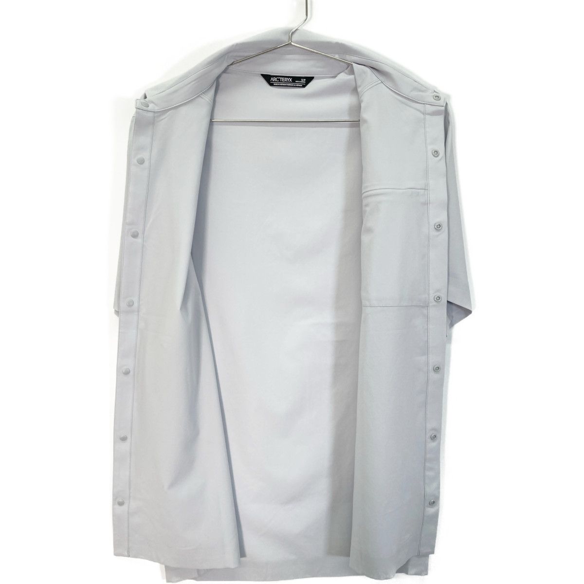 ARC'TERYX 半袖シャツ L グレー　skyline ARC'TERYX アークテリクス X000007436 24年製 ｸﾞﾚｰ SKYLINE SS