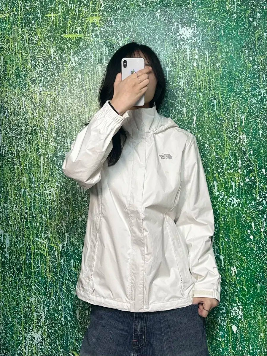 THE NORTH FACE ウィンドブレーカー ホワイト THE NORTH FACE ウィンド