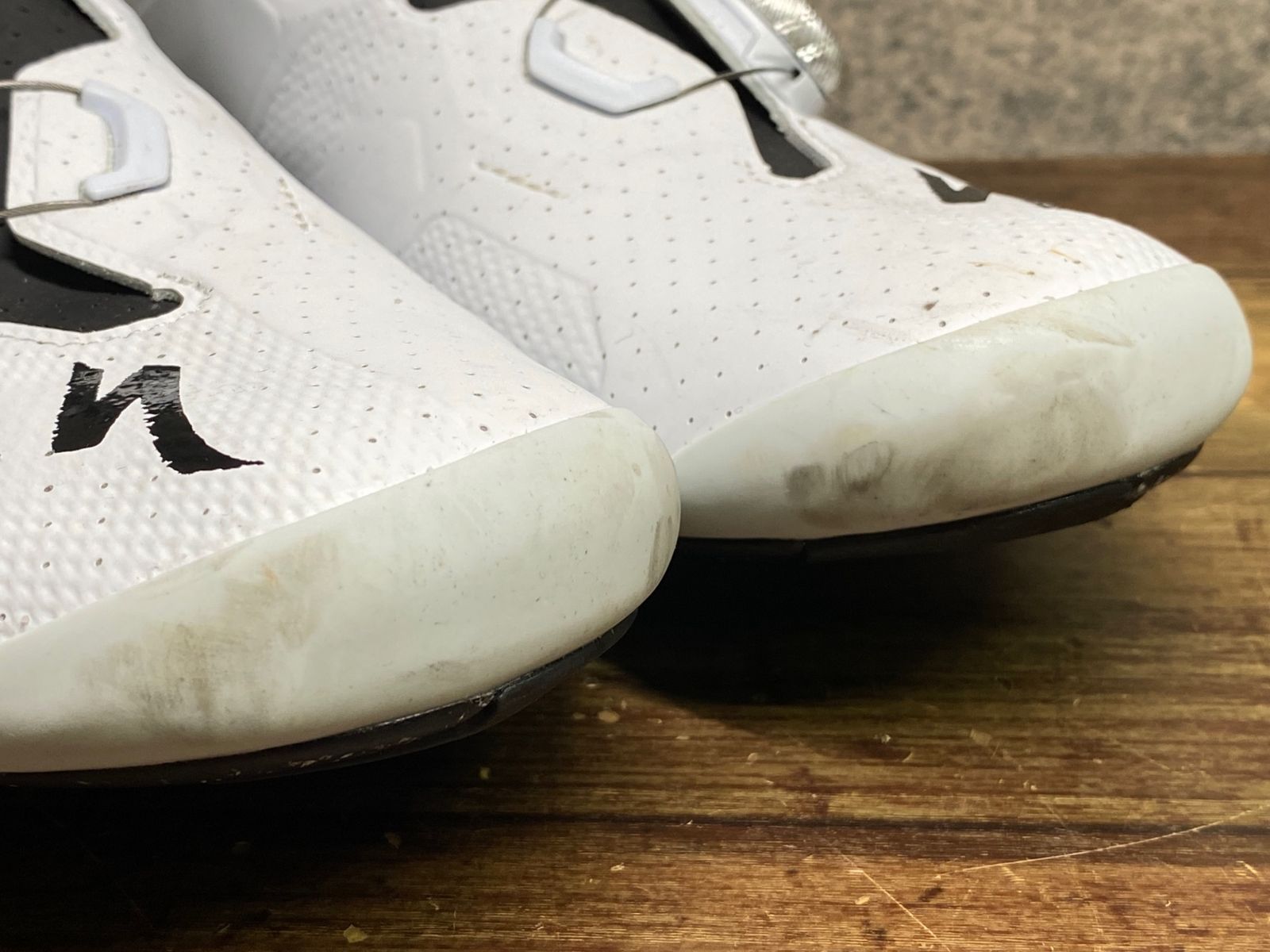 JM424 スペシャライズド SPECIALIZED エスワークス S-WORKS TORCH RD ビンディングシューズ 白 TEAM EU40.5 SPD-SL BRIGHTFACE_UK