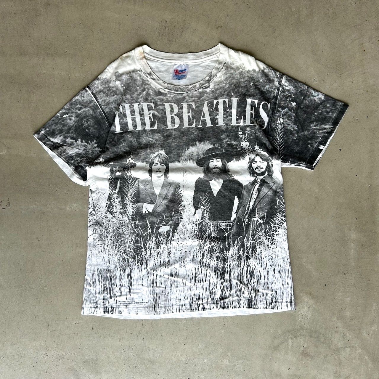 Hanes （ヘインズ）90s The Beatles T-shirt ビートルズ 両面プリントTシャツ Hanes ヘインズ 90s The
