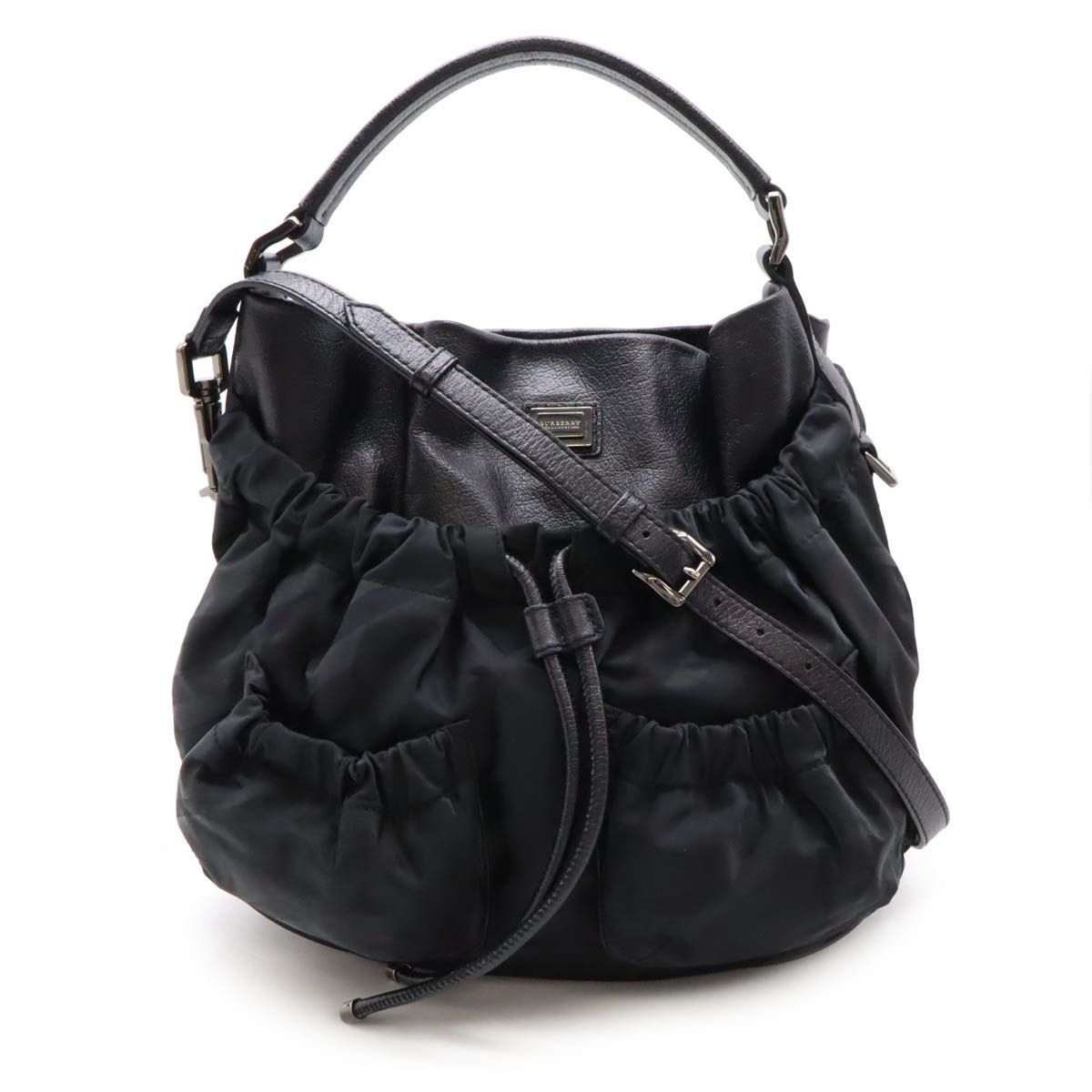 BURBERRY バーバリー シャドーチェック ショルダーバッグ 斜め掛け 