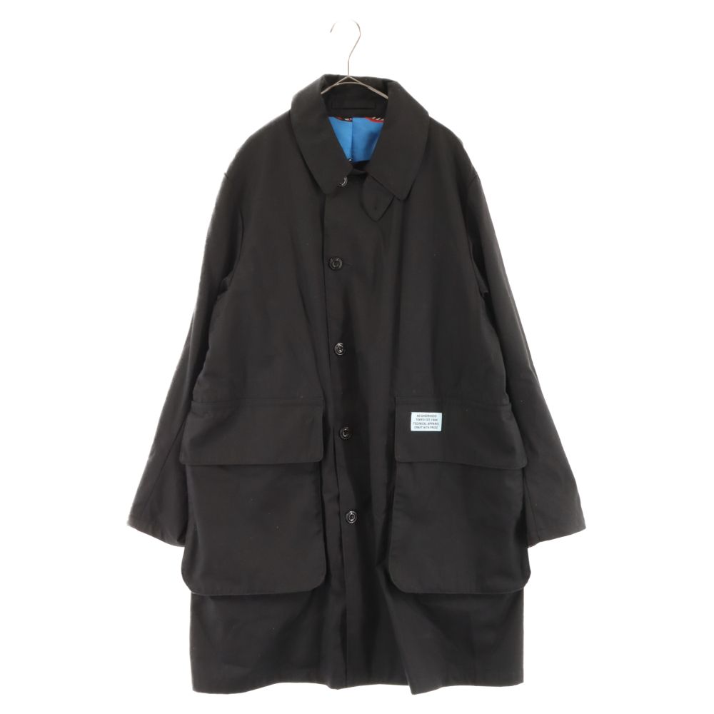 NEIGHBORHOOD (ネイバーフッド) 20SS ISLEY C-COAT ステンカラーコート ブラック 201AQNH-JKM01 - メルカリ