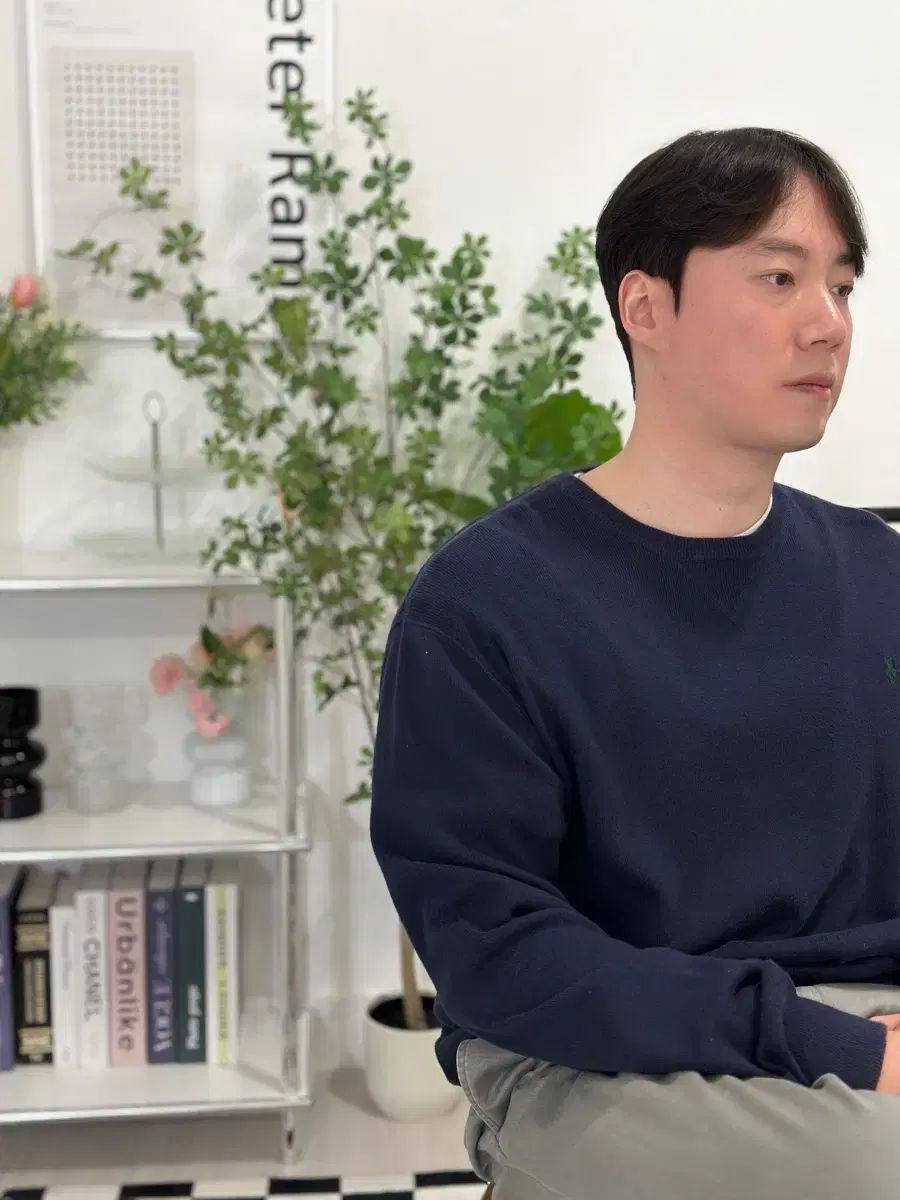110 ポロ Ralph Lauren(ラルフローレン) ネイビー クルーネック