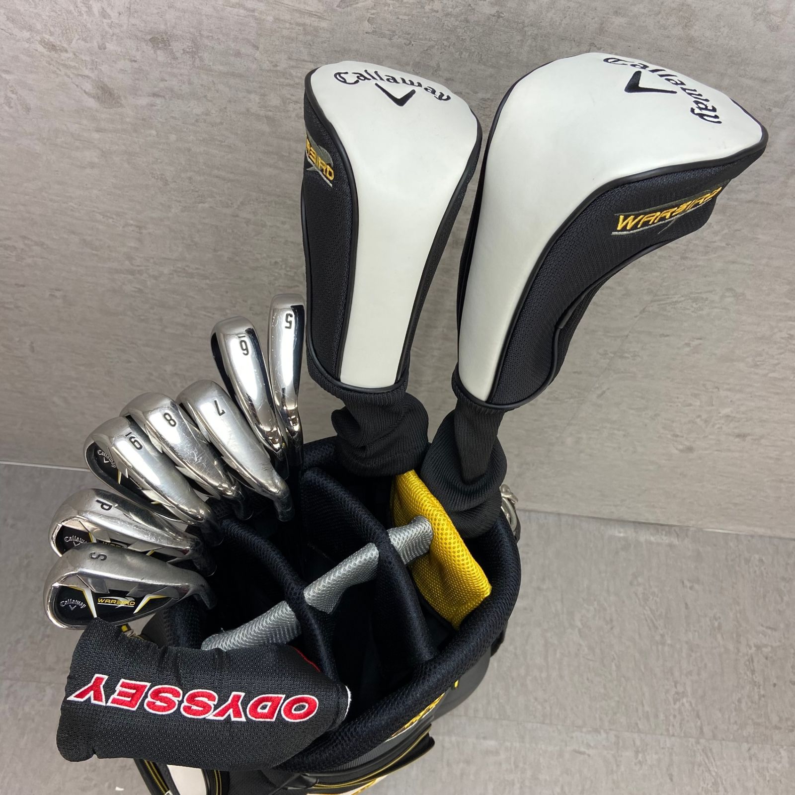 CallaWay キャロウェイ WARBIRD ウォーバード メンズゴルフ10本セット カーボン S 右利き用 キャディバッグ 初心者 入門用 -  メルカリ