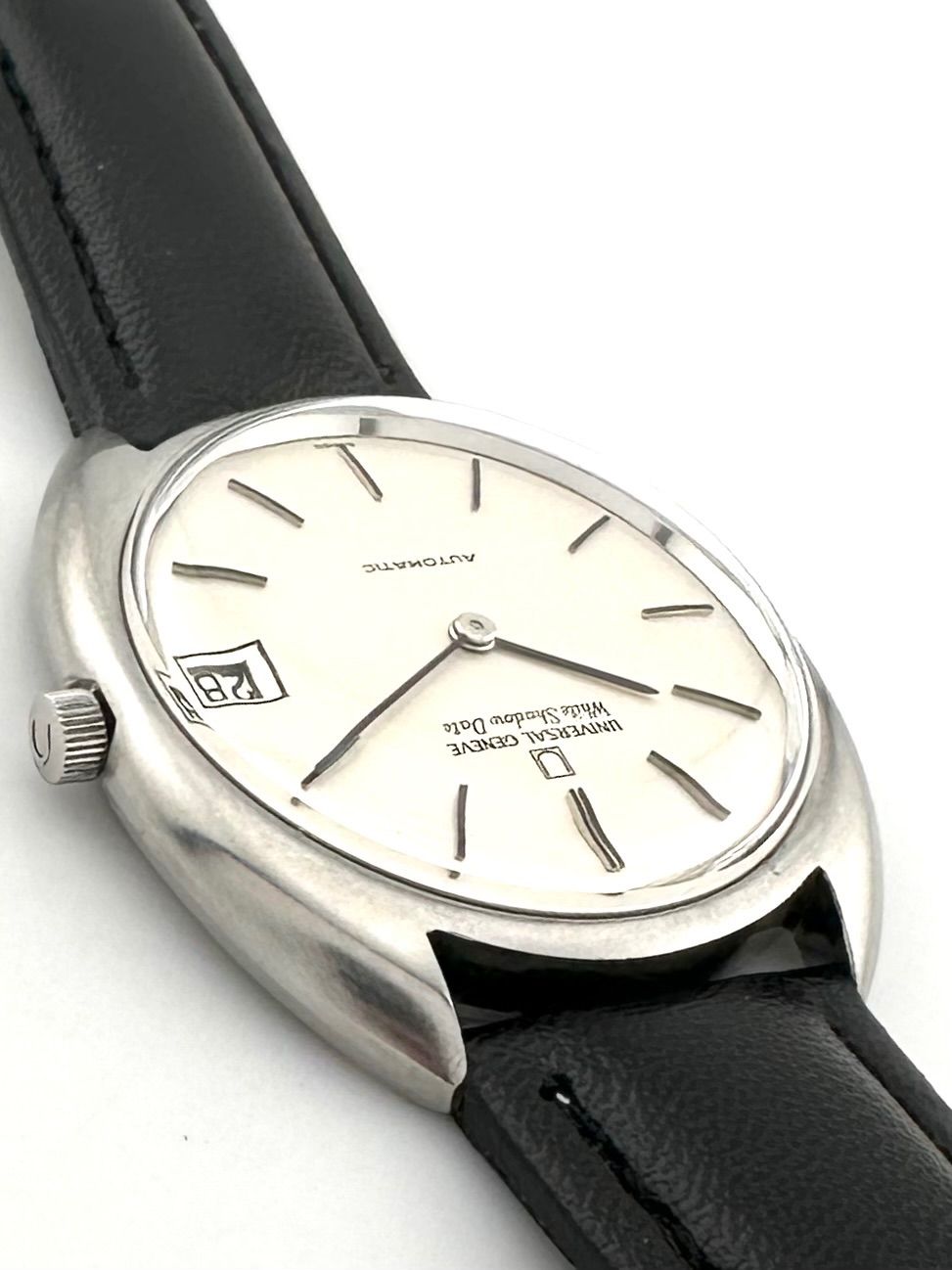UNIVERSAL GENEVE 867102 ホワイトシャドウ 自動巻き時計 UNIVERSAL GENEVE - UNIVERSAL GENEVE 867102 ホワイトシャドウ