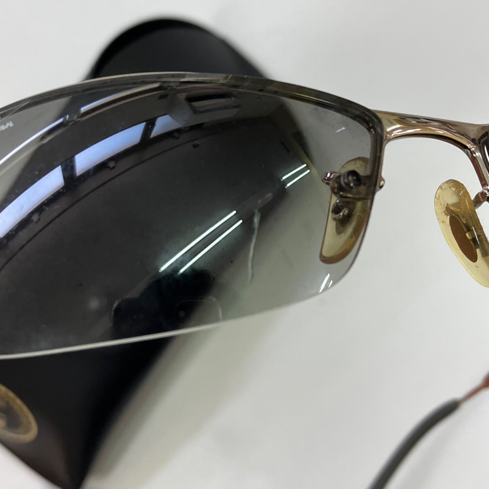 【美品】Ray-Ban レイバン サングラス メタルフレーム RB3183 美品】Ray-Ban レイバン サングラス RB3183 メタルフレーム
