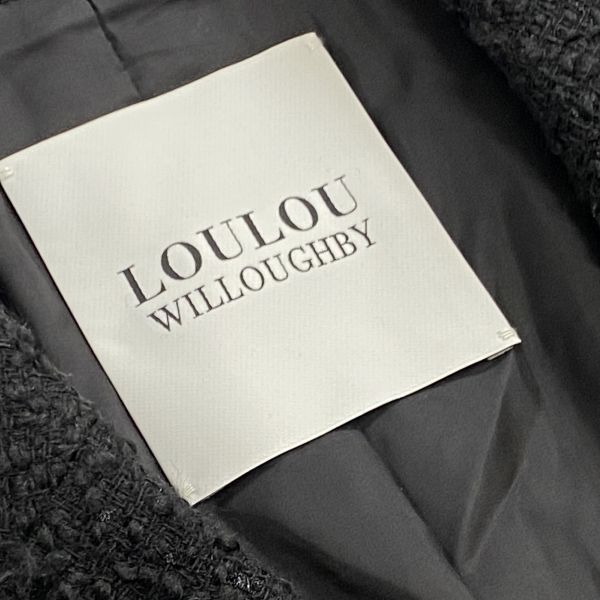 ◇ ルルウィルビー Loulou Willoughby ダブルツイードジャケット 長袖
