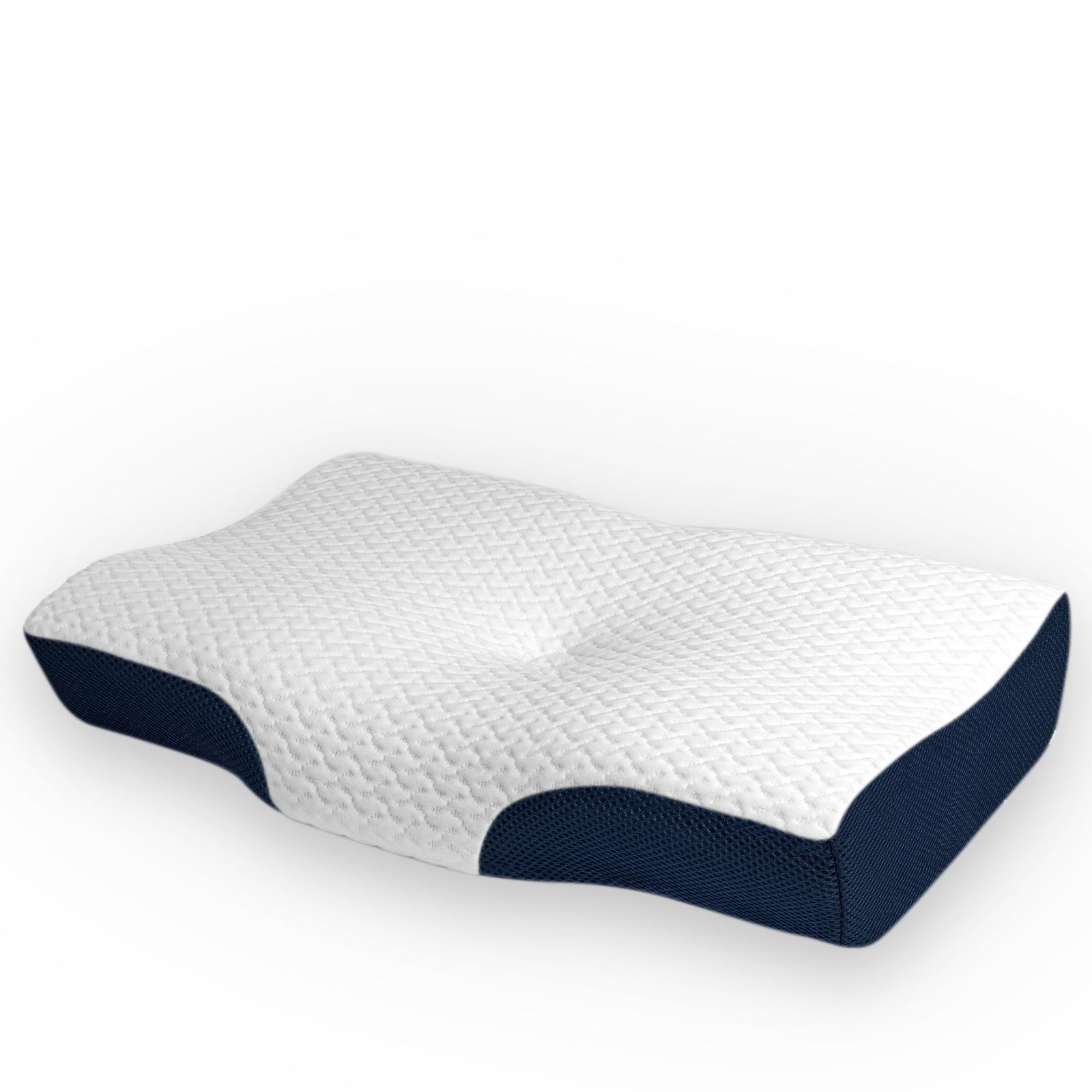 プレゼント 横向き 仰向き 高さ調節 ダークブルー 首が痛くならない まくら 低反発 枕 DreamCat s