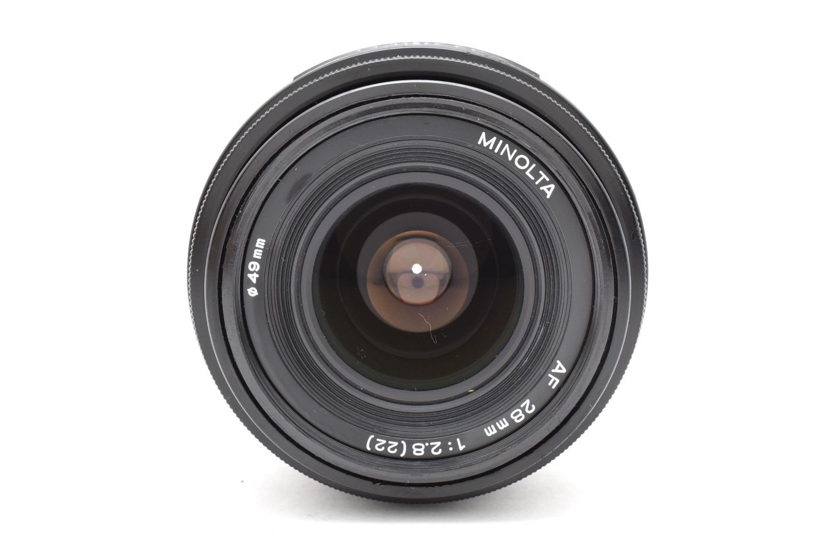 4979 【良品】 Minolta AF 28mm F2.8 Wide Angle Prime Lens for