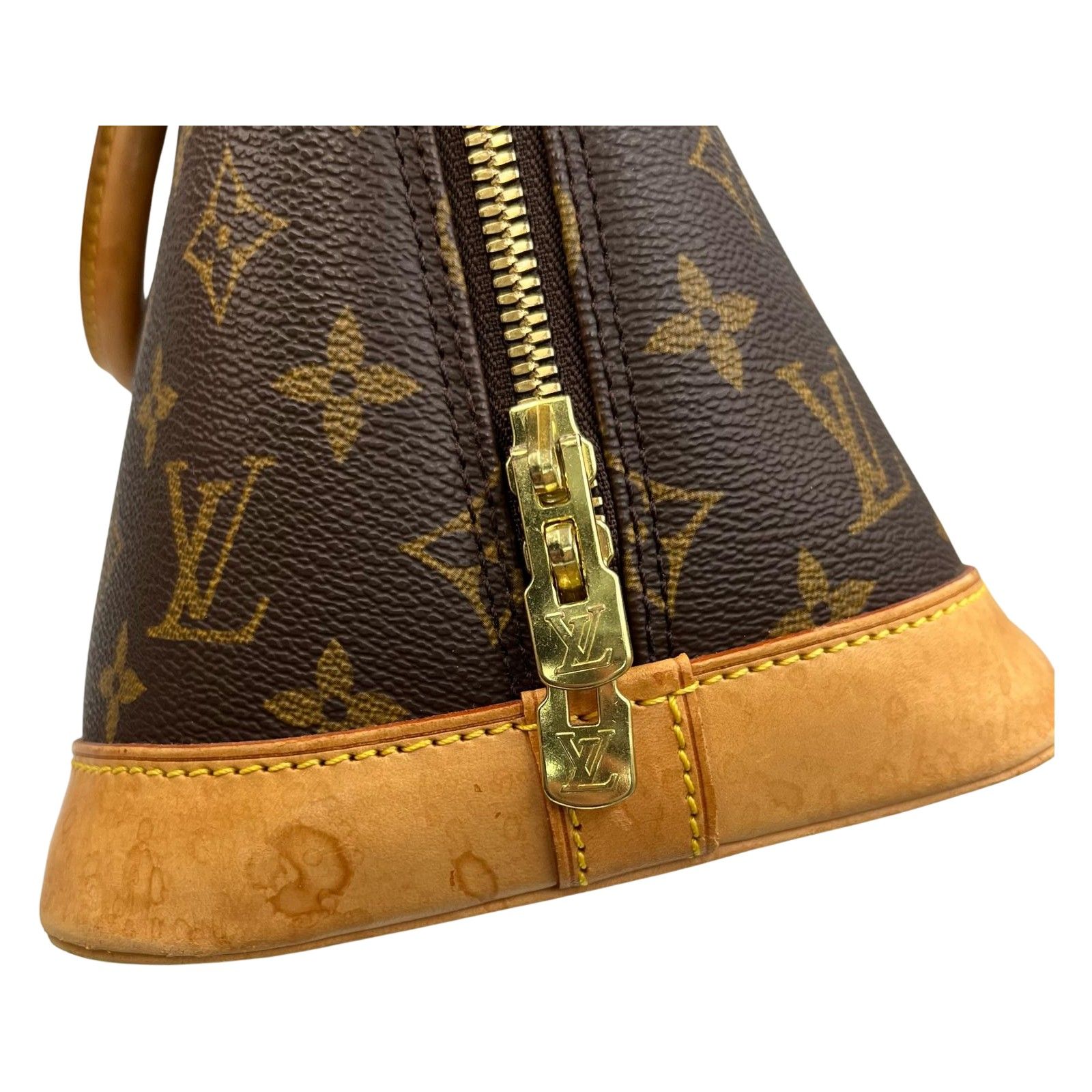 モノグラムキャンバス ブラウン