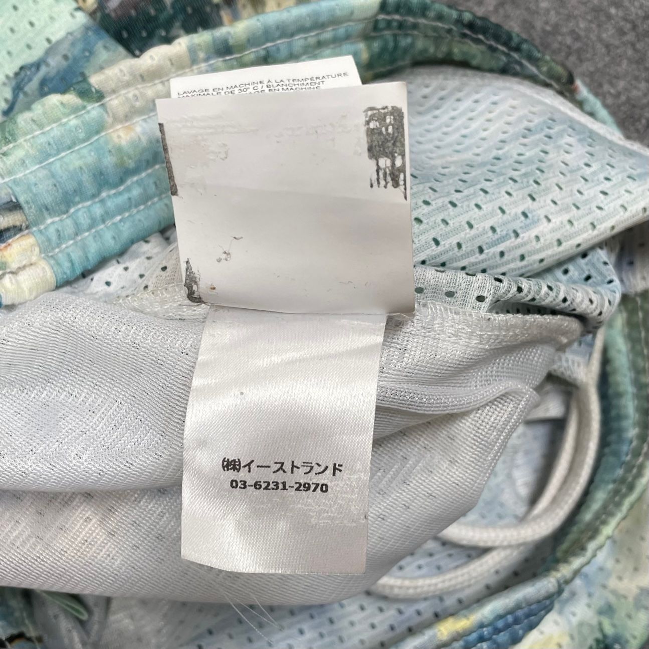 国内正規 OFF-WHITE グラフィックプリント メッシュ イージー