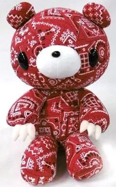 XL脱グル～ミ～ ぬいぐるみ 柄グル～ミ～ バンダナver. 中古】ぬいぐるみ グル～ミ～(レッド) 柄グル～ミ～ぬいぐるみ
