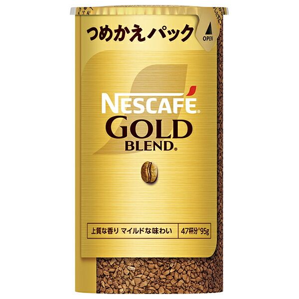 ネスレ日本 ネスカフェ ゴールドブレンド エコ-システムパック バリスタ詰め替え用 95g×12個入｜ コーヒー バリスタ