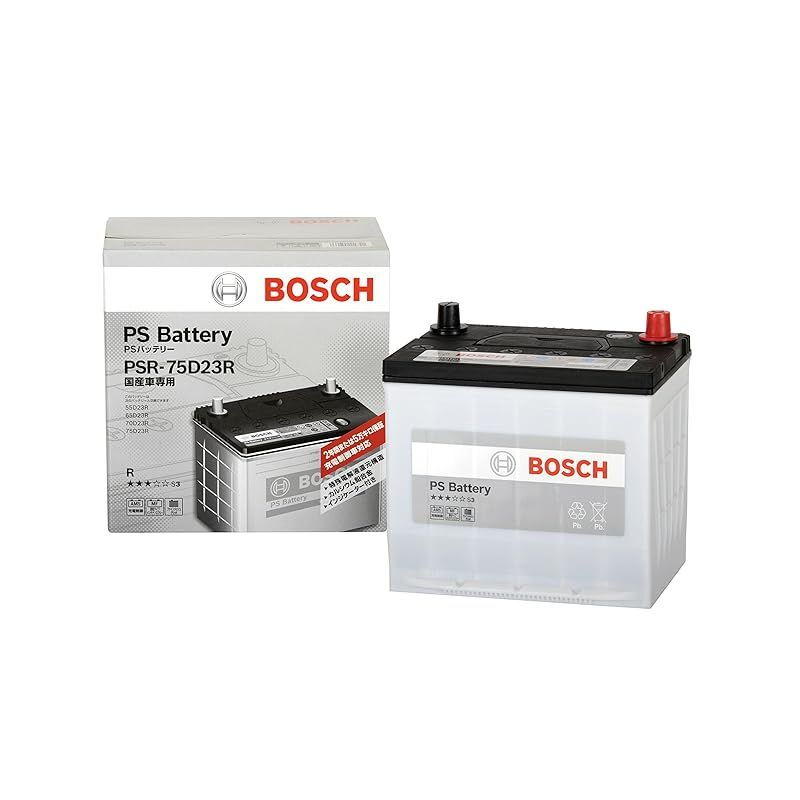 BOSCH ボッシュ PSバッテリー 国産車 充電制御車バッテリー PSR-75D23R