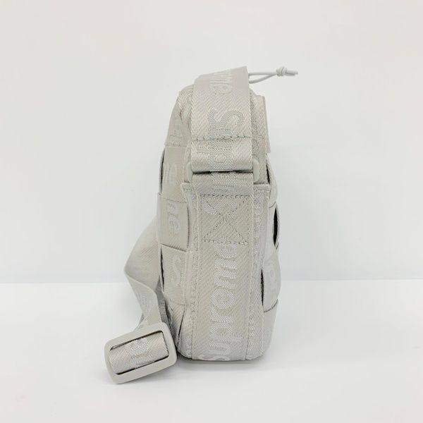supreme Woven shoulder bag　Gray Supreme Woven Shoulder Bag / Grey (SS24) - YouTube