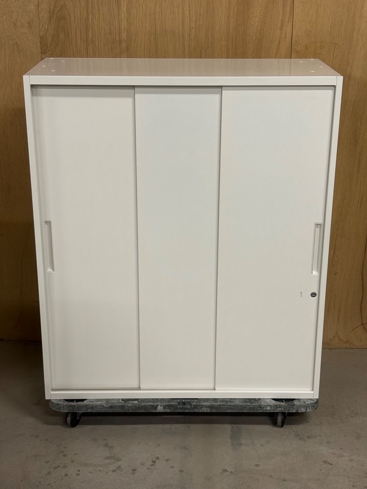 GK105 山口県下松市より 引違書庫 プラス 幅90cm 奥40cm 高105cm L6-A105SS