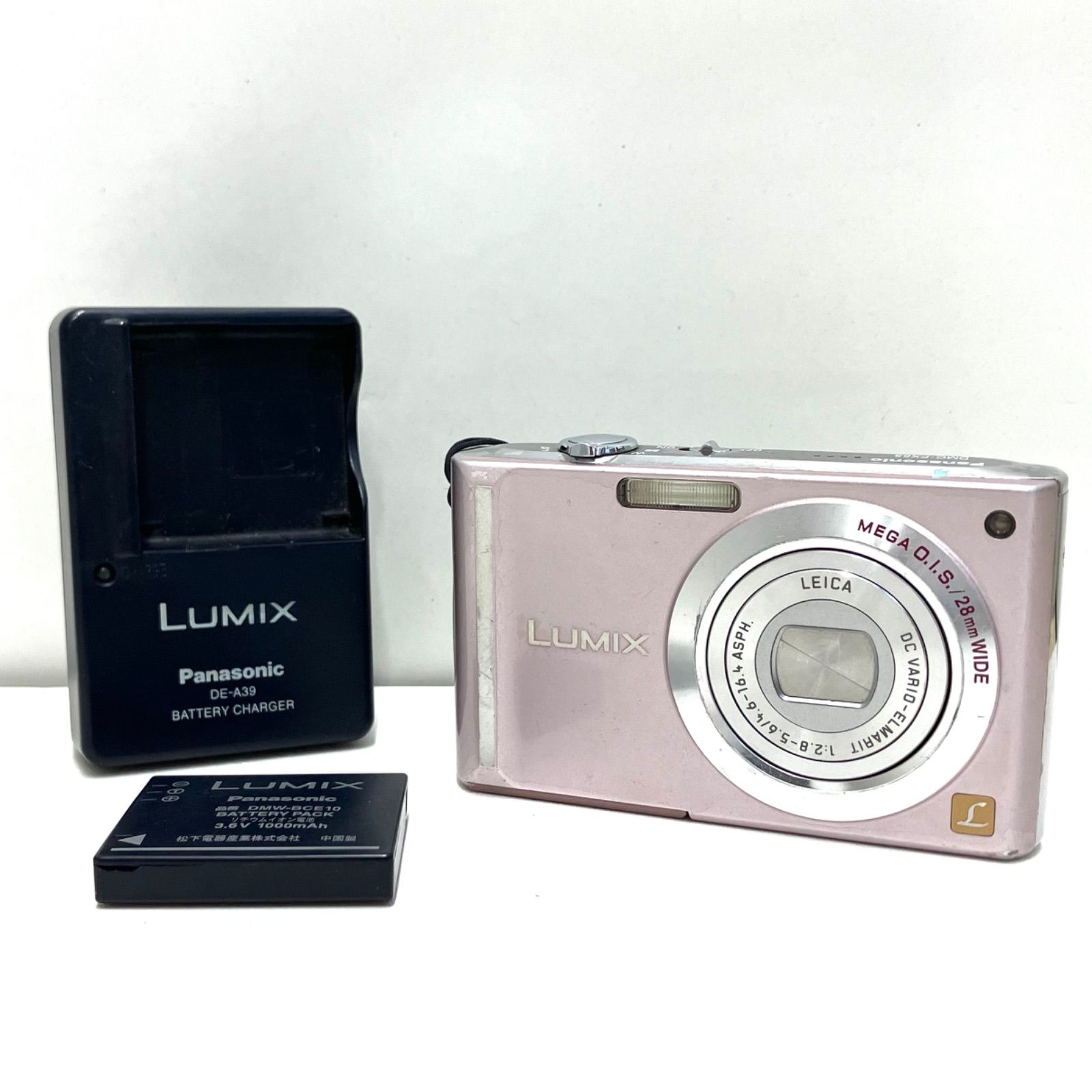 Panasonic DMC-FX55 コンパクトデジタルカメラピンク　動作確認済 Panasonic LUMIX DMC-FX55コンパクトデジタルカメラ ピンク